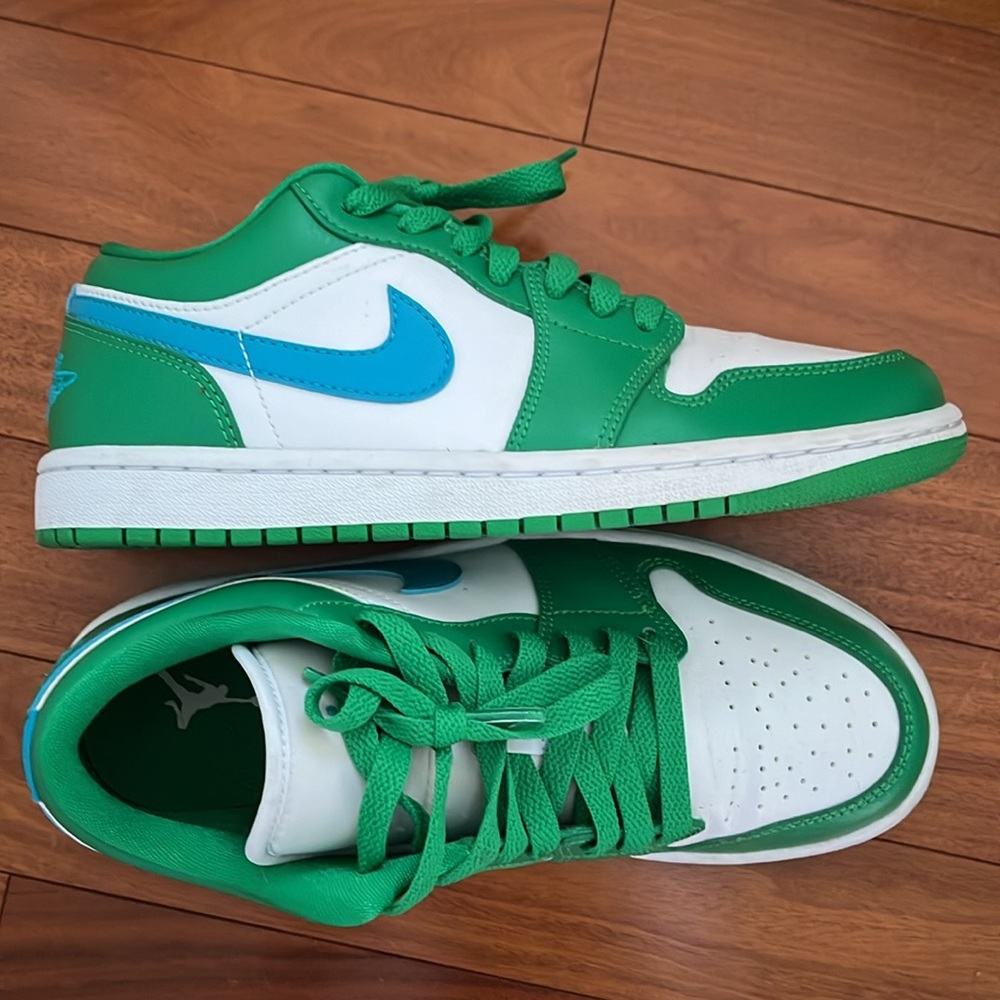 Nike Dunk Low green/blue - Picture 2 of 3